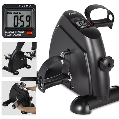 Mini Fitnessbike Pedaltrainer Heimtrainer LCD Armtrainer Und Beintrainer AGM - TechTrendPro