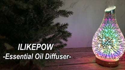 Ultraschall Luftbefeuchter Aroma Diffuser Diffusor Humidifier LED Licht 7 Farben - TechTrendPro