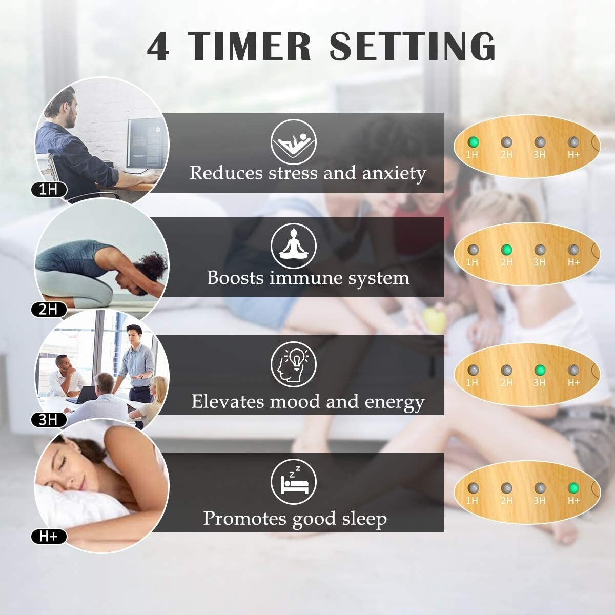 Ultraschall Luftbefeuchter Aroma Diffuser Diffusor Humidifier LED Licht 7 Farben - TechTrendPro