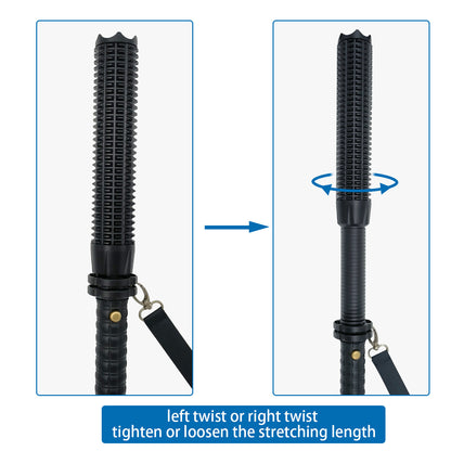 LED Flashlight Zoom Rechargeable Torch Spotlight Emergency Security Work Light 3 Lighting Modes Camping Lamp