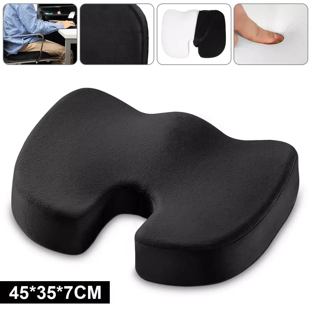 Ergonomisches Sitzkissen in U-Form aus Memory Foam – Bequemer Sitzkomfort für Büro, Auto & Zuhause