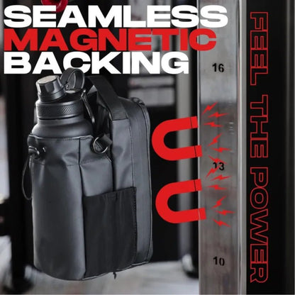 Magnetic Water Bottle Holder – Portable & Durable for Gym, Sports & Camping - TechTrendPro