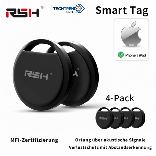 Bluetooth Anti-Lost Tracker – AirTag-Compatible Finder for Wallet, Keys, Luggage & Pets