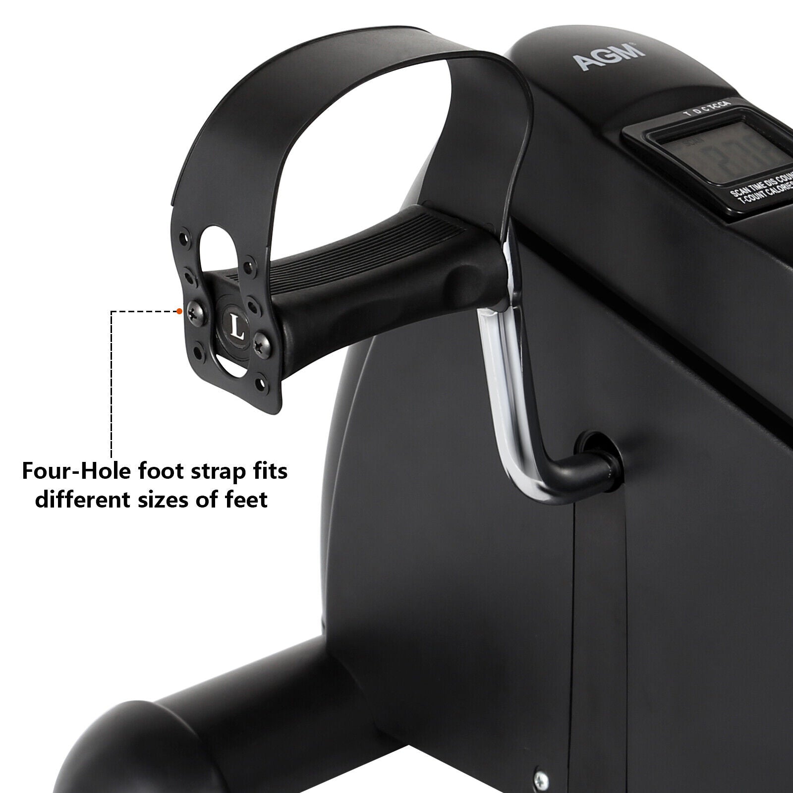 Mini Fitnessbike Pedaltrainer Heimtrainer LCD Armtrainer Und Beintrainer AGM - TechTrendPro